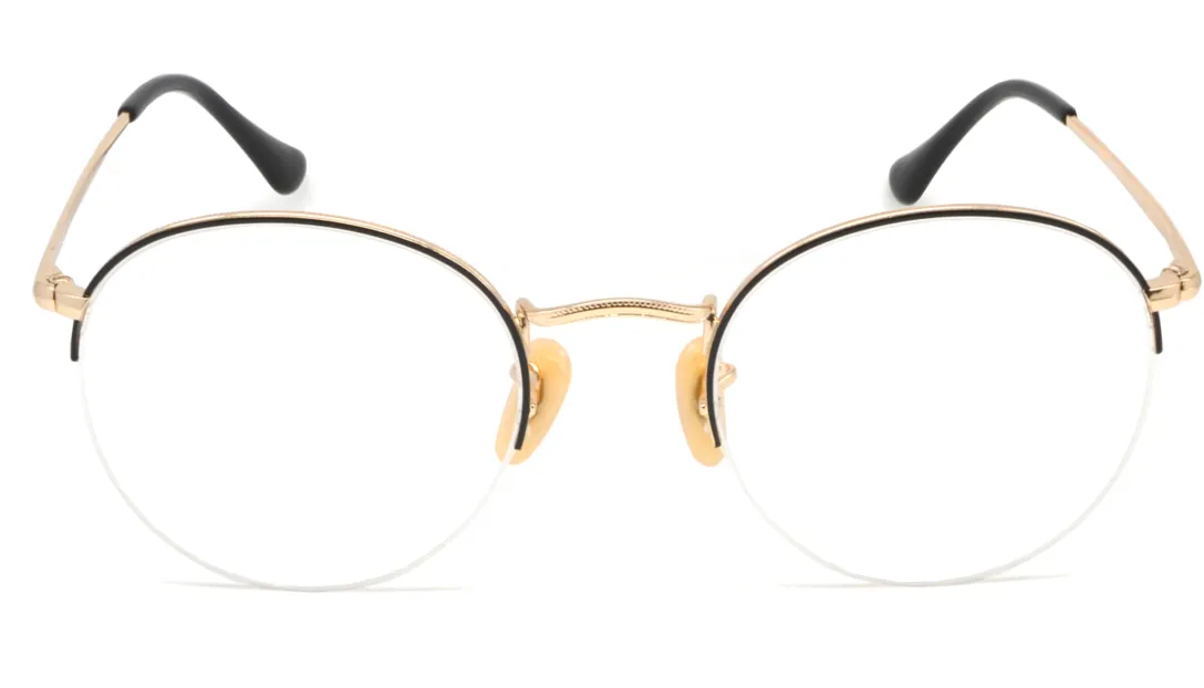 LY-3947: Modern and light round model, nylon wire in stainless steel wholesale glass from Noble Eyewear